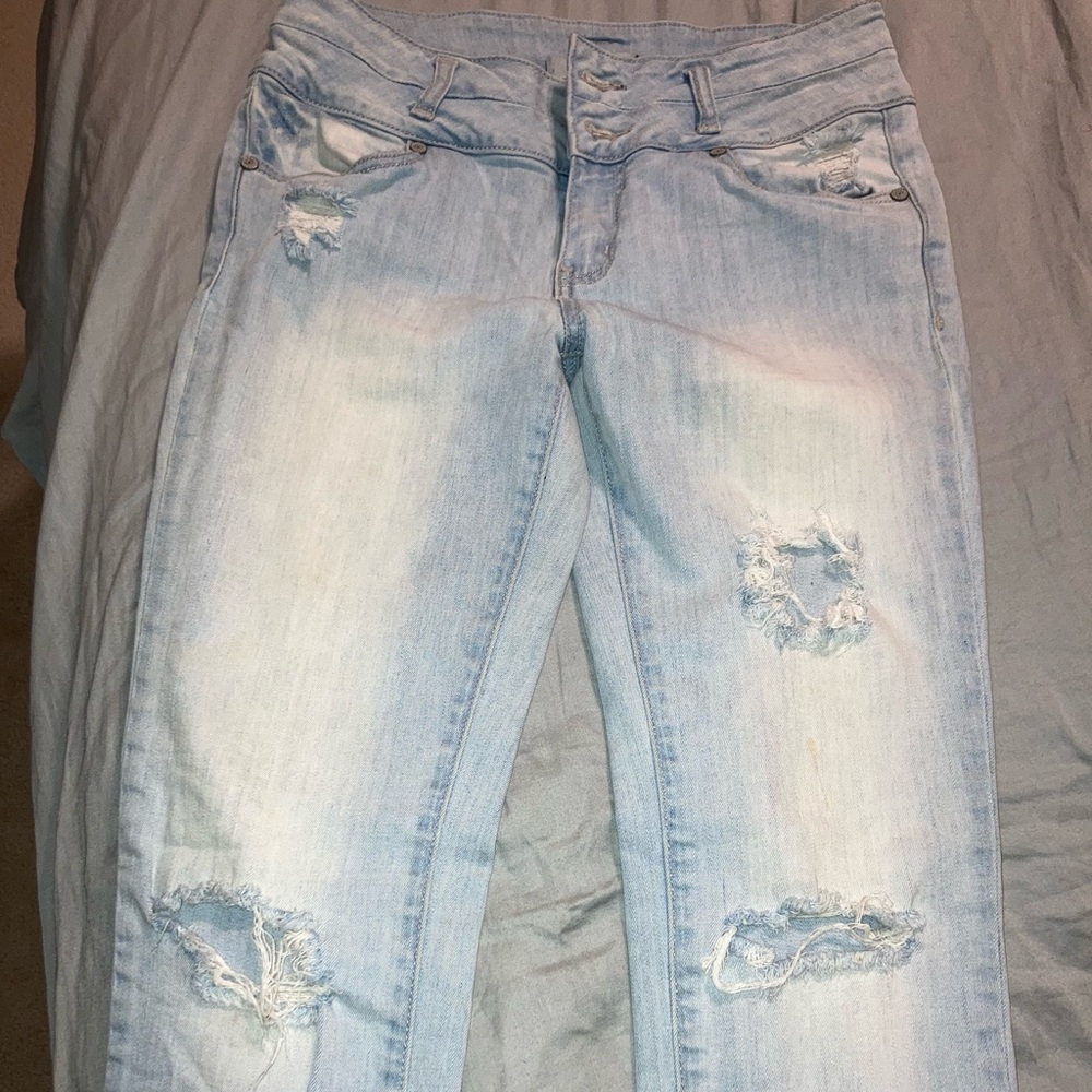 Charlotte Russe mid rise skinny jeans